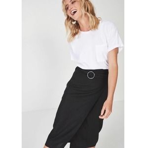 Cotton On Woven Melanie Wrap Skirt